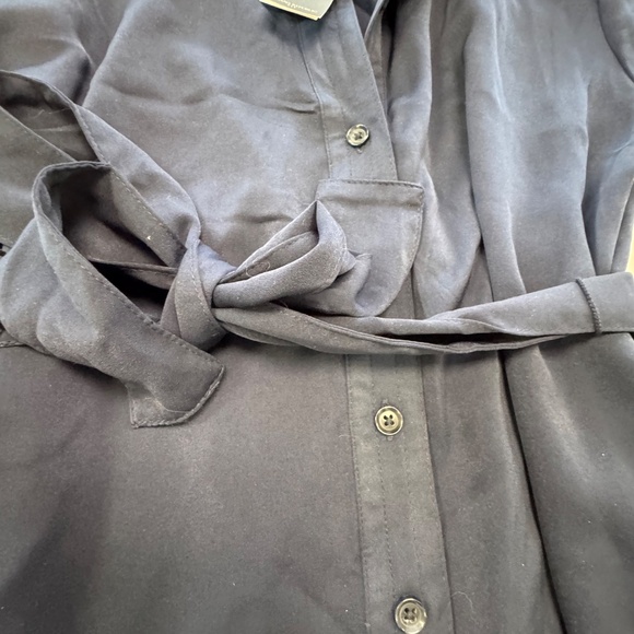 Banana Republic Navy Shirt Dress Size SP - Picture 6 of 10